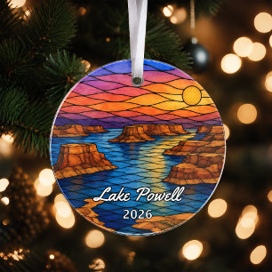 Personalised Lake Powell Acrylic Ornament, Custom Ornament