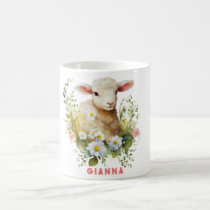 Personalised Lamb Coffee Mug