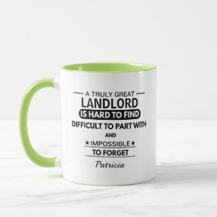 Personalised Landlord Mug