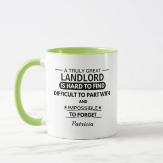 Personalised Landlord Mug