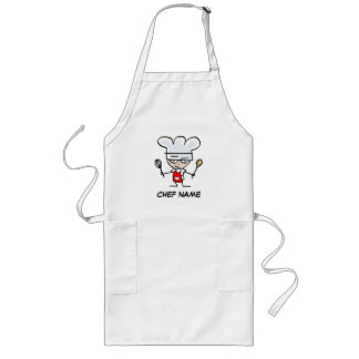 Personalised large apron | Add chef name