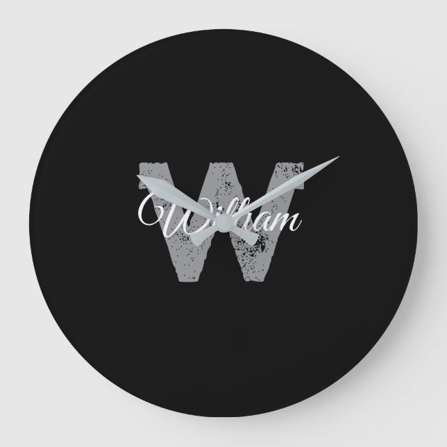 Personalised  large clock (Front)