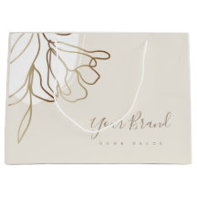 Personalised Large Paper Bag Elegant Design