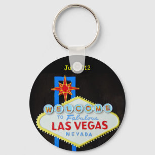 Personalised Las Vegas Key Ring
