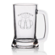 Personalised Laser Engraved Beer Glass, 