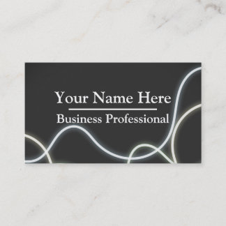 Personalised Laser Stripes Business Card