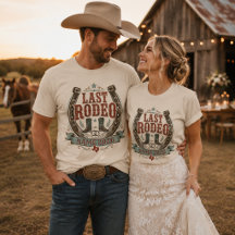 Personalised Last Rodeo Western Wedding