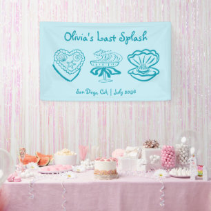 Personalised Last Splash Bachelorette Party Banner