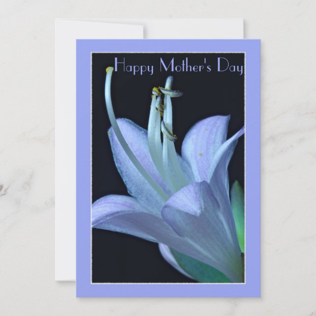 Personalised Lavender Elegant Floral Mother's Day (Front)