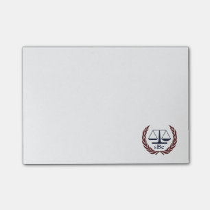 Personalised Lawyer Gifts Post-it Notes