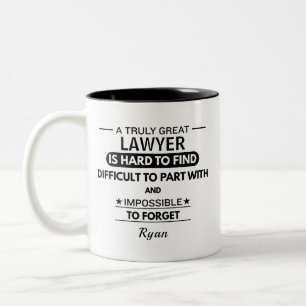 Personalised Lawyer Mug Thank You Gift