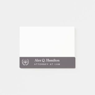 Personalised Lawyer Post-it Notes