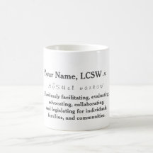 Personalised LCSW Mug