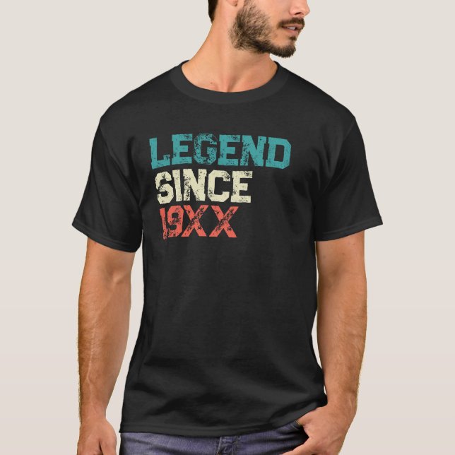Personalised Legend Birthday T-Shirt (Front)