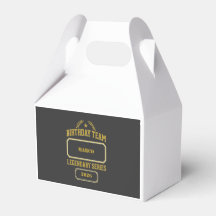 Personalised Legendary Series Gold Birthday