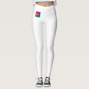 Personalised Leggings Add Your Text Company Logo