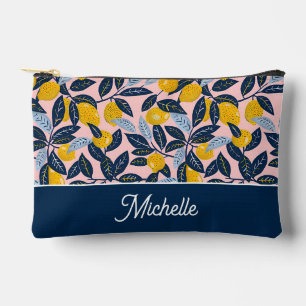 Personalised Lemon Accessory Pouch