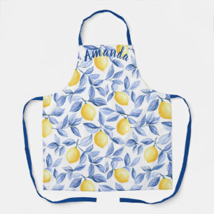 Personalised Lemon Lover Apron