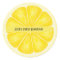 Personalised Lemon Slice Stickers