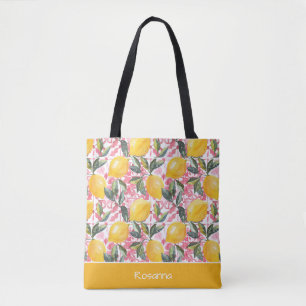Personalised Lemon Tote Bag