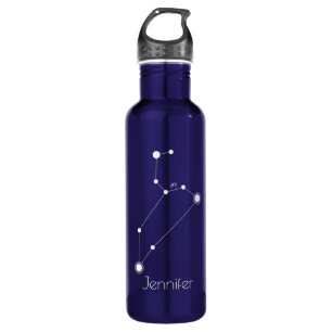 Personalised Leo Zodiac Constellation 710 Ml Water Bottle