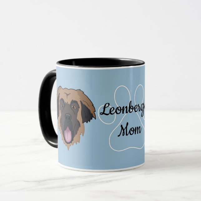 Personalised Leonberger Dad/Mum  Mug (Front Left)