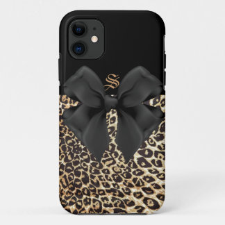 Personalised Leopard iPhone 11 Case