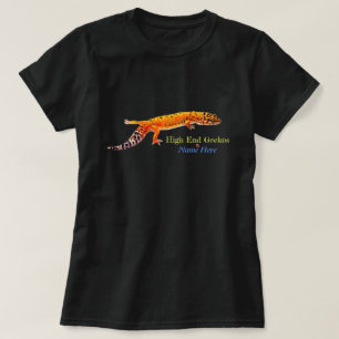 Personalised Leopard Gecko Lizard T-Shirt