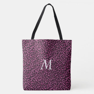 Personalised Leopard Print Tote Bag