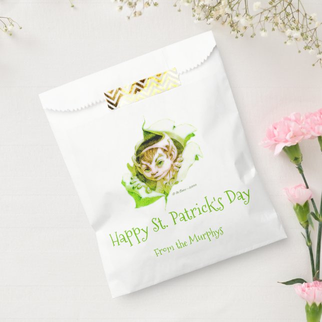 Personalised Leprechaun Favour Bags (Sealed)