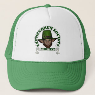 Personalised leprechaun society  St Patrick's day Trucker Hat