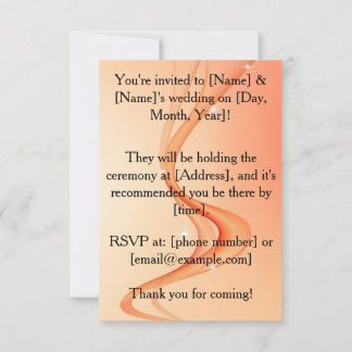 Personalised Lesbian Wedding Invitation