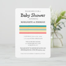 Personalised Let's Get Beachy Baby Shower