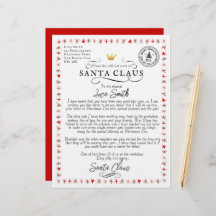 Personalised Letter From Santa Claus