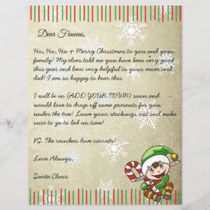 Personalised Letter from Santa Claus