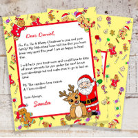 Personalised Letter from Santa Claus