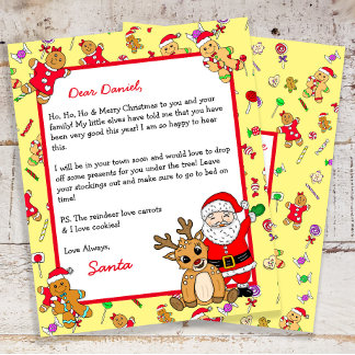 Personalised Letter from Santa Claus