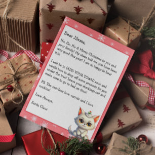 Personalised Letter from Santa Claus