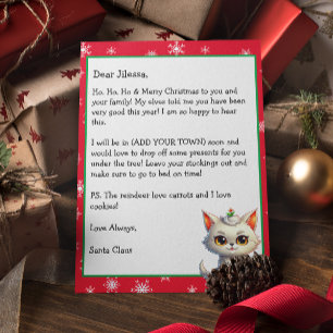 Personalised Letter from Santa Claus