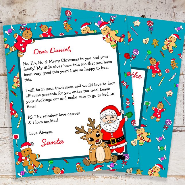 Personalised Letter from Santa Claus (Creator Uploaded)