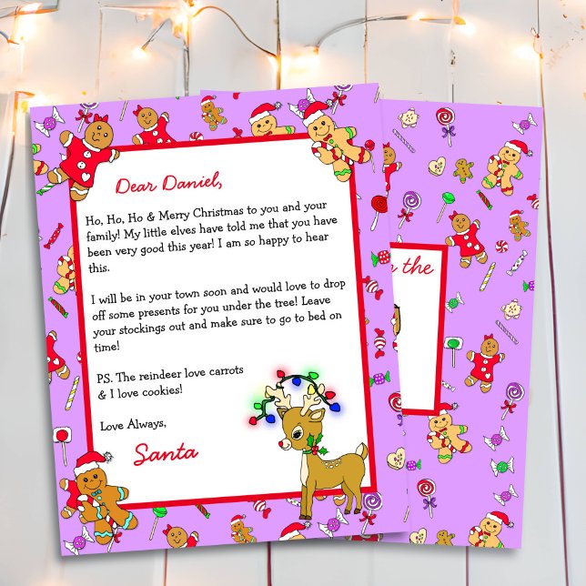 Personalised Letter from Santa Claus (Creator Uploaded)