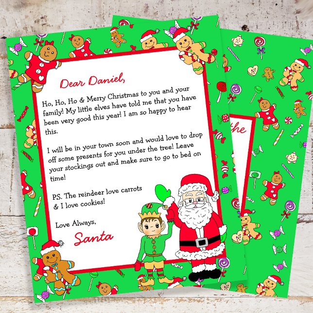 Personalised Letter from Santa Claus (Creator Uploaded)
