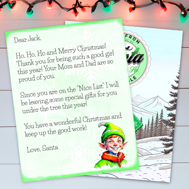 Personalised Letter from Santa Claus for Boys (Creator Uploaded)