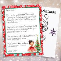 Personalised Letter from Santa Claus for Children