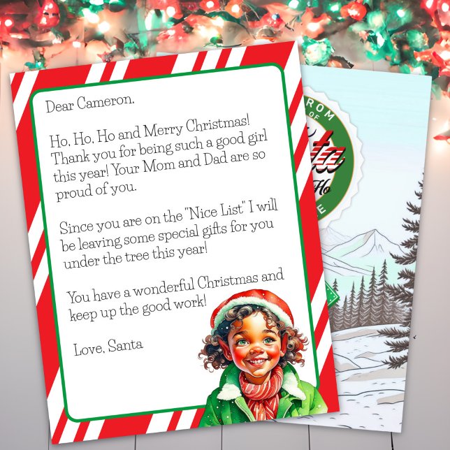 Personalised Letter from Santa Claus for Children (Creator Uploaded)