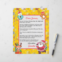 Personalised Letter from Santa Claus for kids