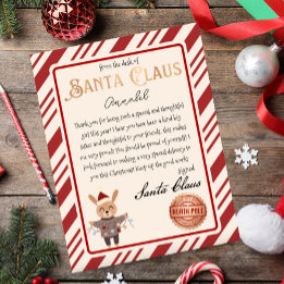Personalised Letter from Santa Claus Invitation