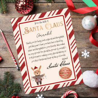 Personalised Letter from Santa Claus Invitation