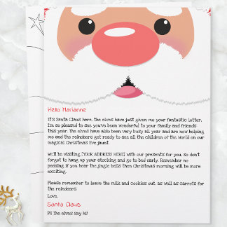 Personalised Letter From Santa Claus to Children