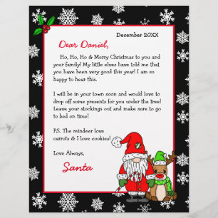Personalised Letter from Santa for Children